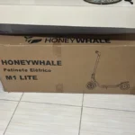 HONEYWHALE Patinete Eléctrico M1 Lite 500W Negro-Amarillo Plegable con Bluetooth y LED photo review