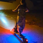 HONEYWHALE T8A Patinete Eléctrico Plegable Negro 48V 950W con Bluetooth y Luz LED photo review