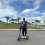 HONEYWHALE M2 Max Patinete Eléctrico Plegable Rosa em Aluminio con Bluetooth, Luz LED y Suspensión doble photo review