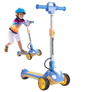 Patinete Eléctrico Infantil Honeywhale RM2 PRO Bluetooth Luces LED 3 Ruedas ajustable