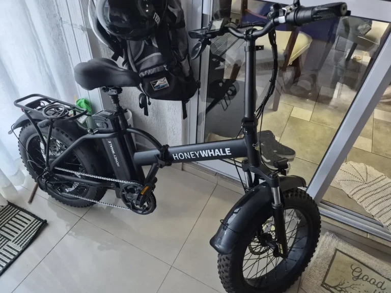 Honeywhale F6 Bicicleta Eléctrica Plegable Fat Bike Llanta 20" Motor 790W Batería 48V 10.4Ah photo review