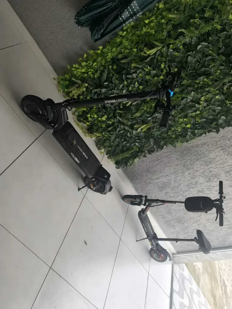 HONEYWHALE T5-2 Patinete Eléctrico Plegable Negro 48V 750W con Bluetooth y Luz LED photo review