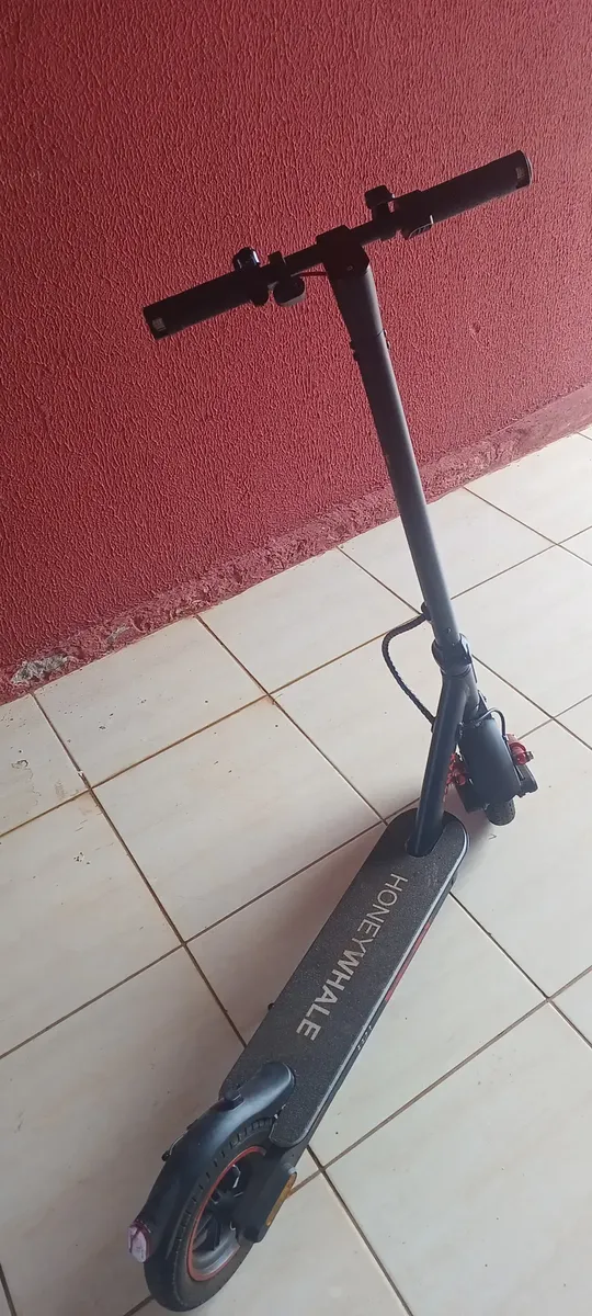 HONEYWHALE S2 MAX Patinete Plegable Rosa Aluminio Bluetooth LED Freno de Disco 120kg photo review