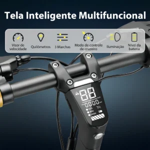 Honeywhale C1 Patinete Eléctrico con Banco Motor 980W Batería 13Ah autonomía 40km Duplo Amortecimento y Frenos de disco - Imagen 6