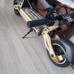 Patinete Eléctrico Plegable HONEYWHALE G2 PRO Amarillo Aluminio LED Freno de Disco Suspensión delantera y Traseira photo review