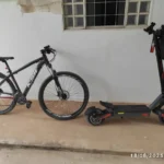 HONEYWHALE H2 Bicicleta Eléctrica Plegable Amarillo 48V 15Ah Ruedas 10" LED photo review
