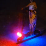 HONEYWHALE T8A Patinete Eléctrico Plegable Negro 48V 950W con Bluetooth y Luz LED photo review