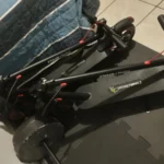 HONEYWHALE Patinete Eléctrico M2 Pro 500W Plegable 8,5" Blanco con Bluetooth y LED photo review