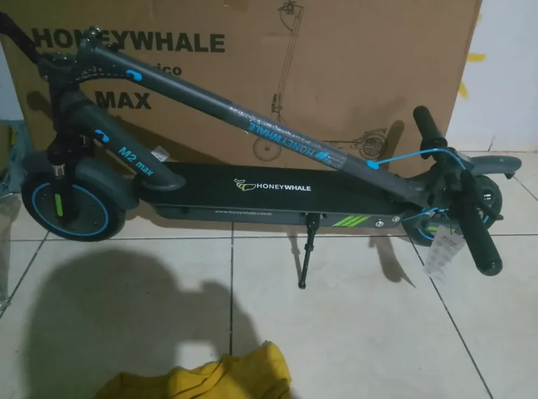 HONEYWHALE M2 Max Patinete Eléctrico Plegable Rosa em Aluminio con Bluetooth, Luz LED y Suspensión doble photo review