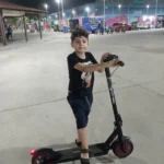HONEYWHALE Patinete Eléctrico M2 Pro 500W Plegable 8,5" Blanco con Bluetooth y LED photo review