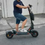HONEYWHALE G4 Max Patinete Eléctrico Plegable Negro/Rojo 60V 20,8Ah con Ruedas 12" y Luz LED photo review