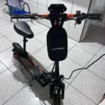 HONEYWHALE M4 Patinete Eléctrico Plegable Negro 48V 600W con Bluetooth y Luz LED photo review