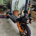 HONEYWHALE T8A Patinete Eléctrico Plegable Negro 48V 950W con Bluetooth y Luz LED photo review