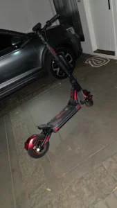 HONEYWHALE G4 Max Patinete Eléctrico Plegable Negro/Rojo 60V 20,8Ah con Ruedas 12" y Luz LED photo review