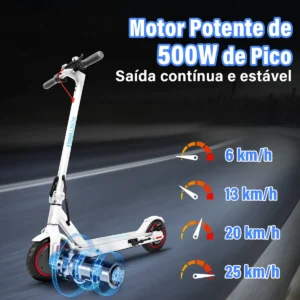 Honeywhale S2 - monopatín eléctrico plegable 36 V 500 W Pico 20 km - Image 2