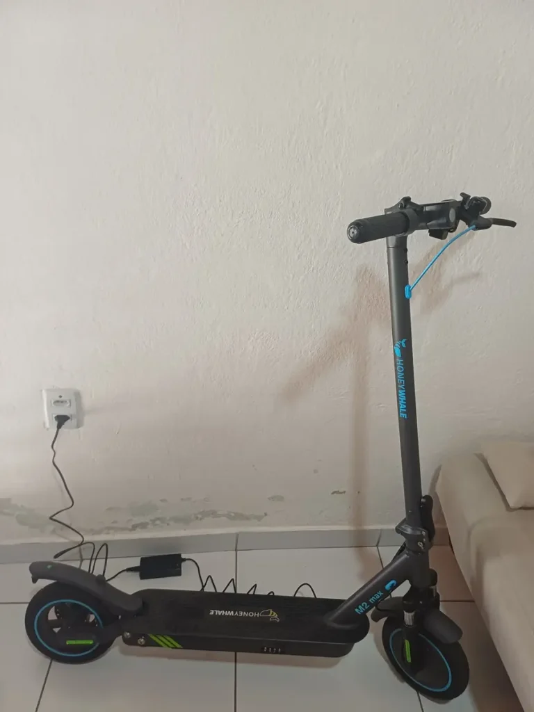 HONEYWHALE M2 Max Patinete Eléctrico Plegable Rosa em Aluminio con Bluetooth, Luz LED y Suspensión doble photo review