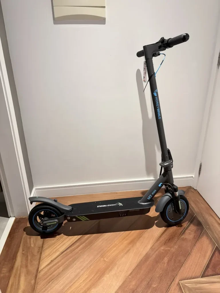 HONEYWHALE M2 Max Patinete Eléctrico Plegable Rosa em Aluminio con Bluetooth, Luz LED y Suspensión doble photo review