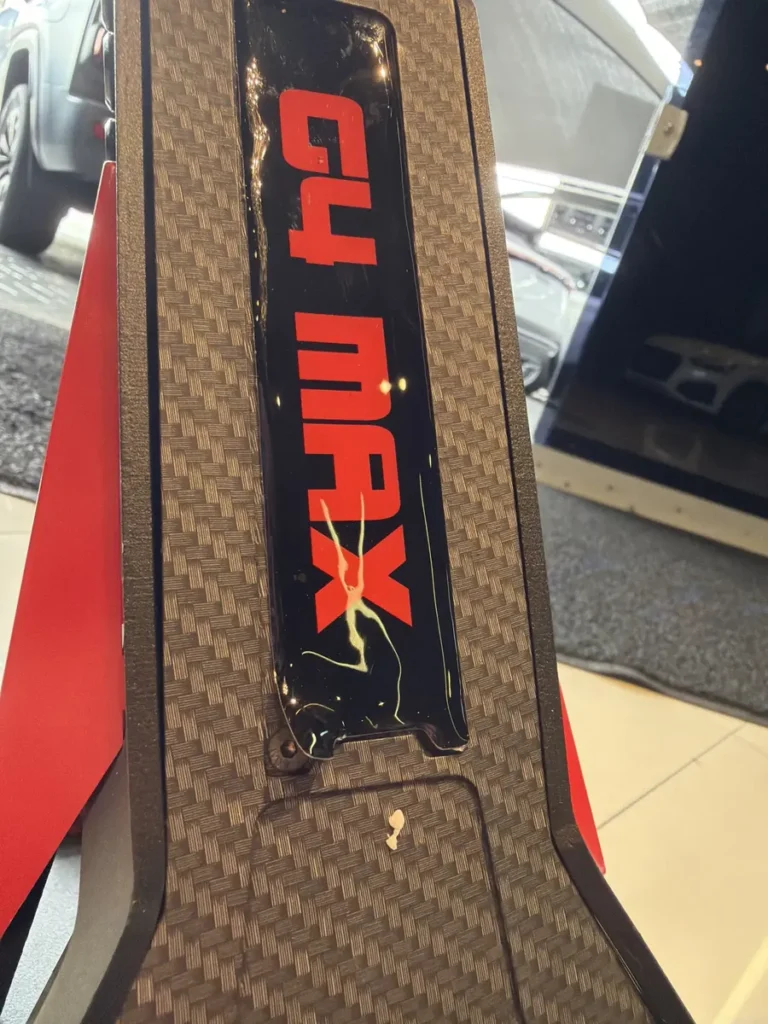 HONEYWHALE G4 Max Patinete Eléctrico Plegable Negro/Rojo 60V 20,8Ah con Ruedas 12" y Luz LED photo review