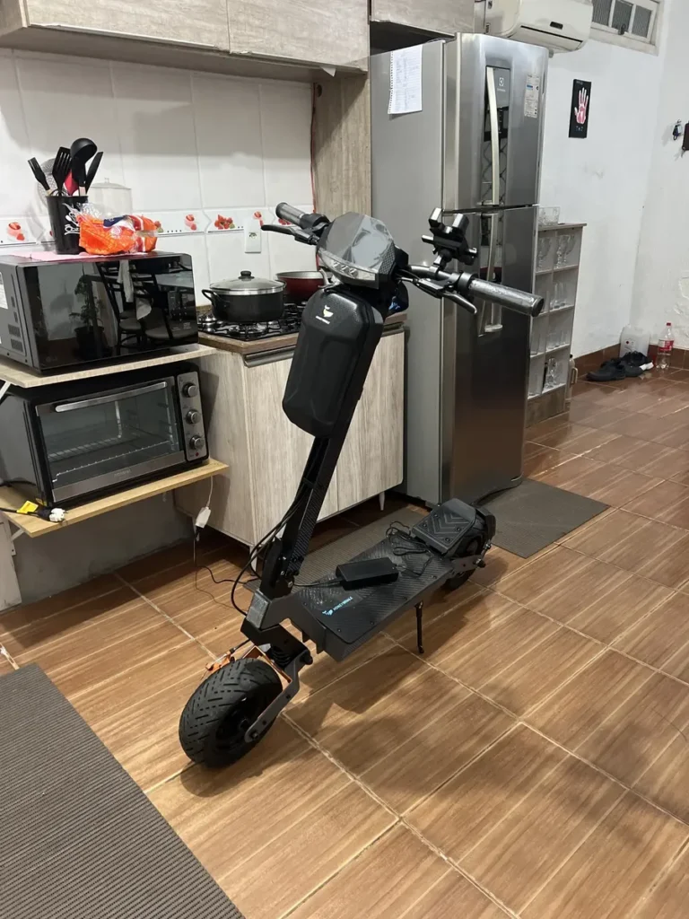 HONEYWHALE H4 Patinete Eléctrico Plegable Gris oscuro 60V 2400W con Ruedas 11" y Luz LED photo review