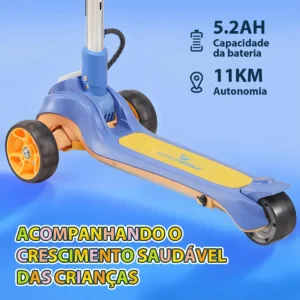 Patinete Eléctrico Infantil Honeywhale RM2 PRO Bluetooth Luces LED 3 Ruedas ajustable - Imagen 3