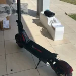 HONEYWHALE G4 Max Patinete Eléctrico Plegable Negro/Rojo 60V 20,8Ah con Ruedas 12" y Luz LED photo review