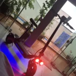 HONEYWHALE T8A Patinete Eléctrico Plegable Negro 48V 950W con Bluetooth y Luz LED photo review
