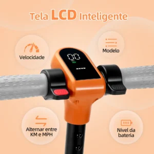 Honeywhale E2 - Patinete Eléctrico Infantil Rosa con Bluetooth - Imagem 5