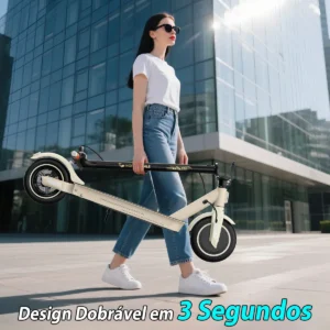 HONEYWHALE E9T Patinete Eléctrico Plegable Amarillo em Liga de Aluminio con Bluetooth y Luz LED - Imagen 2