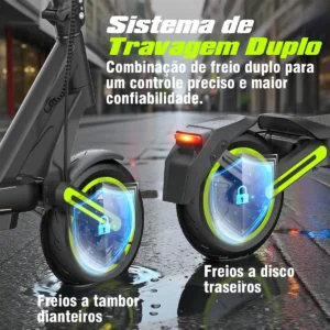 Honeywhale E9 Max-N - Patinete Eléctrico 650W 36V 15AH 40km 32km/h - Imagen 3