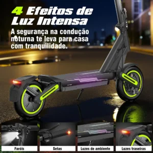 Honeywhale E9 Max-N - Patinete Eléctrico 650W 36V 15AH 40km 32km/h - Imagen 5