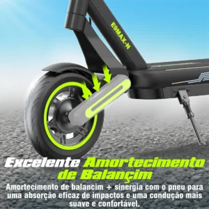 Honeywhale E9 Max-N - Patinete Eléctrico 650W 36V 15AH 40km 32km/h - Imagen 4
