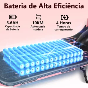 Honeywhale JL005 Scooter Eléctrico Infantil con altavoz Bluetooth Motor 350W Batería 3.6Ah Cesta Dupla - Imagem 2