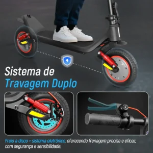 Honeywhale M1 Max - Patinete Eléctrico 500W 36V 7.8AH 32km/h - Imagen 5