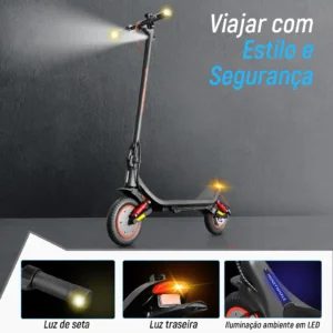 Honeywhale M1 Max - Patinete Eléctrico 500W 36V 7.8AH 32km/h - Imagen 6
