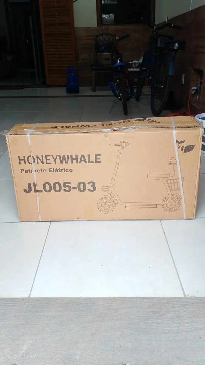Honeywhale JL005 Scooter Eléctrico Infantil con altavoz Bluetooth Motor 350W Batería 3.6Ah Cesta Doble photo review