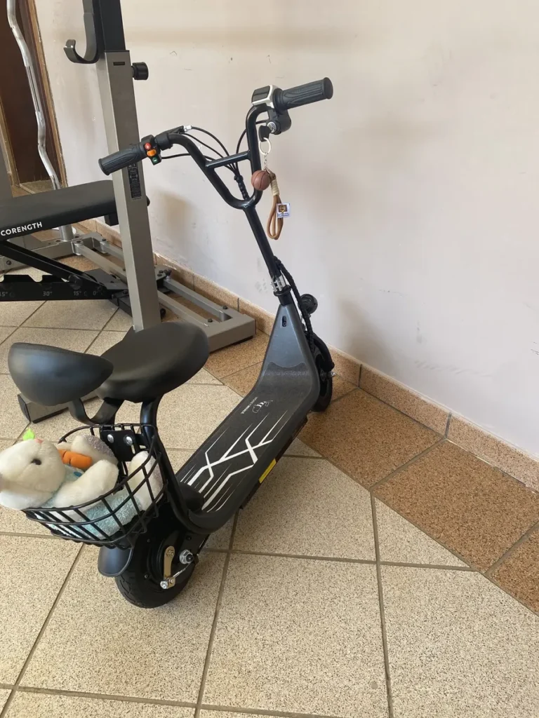 Honeywhale JL005 Scooter Eléctrico Infantil con altavoz Bluetooth Motor 350W Batería 3.6Ah Cesta Dupla photo review