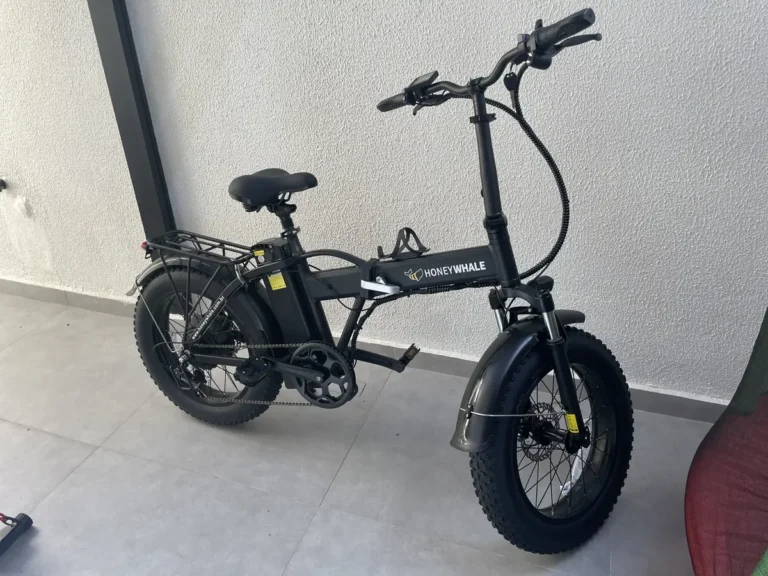 Honeywhale F6 PRO-S Bicicleta Eléctrica Plegable Pneu Fat 20x4" Motor 900W Batería 48V 10.4Ah photo review