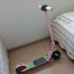 Honeywhale E10S - Patinete Eléctrico Infantil Plegable Rosa 180W photo review
