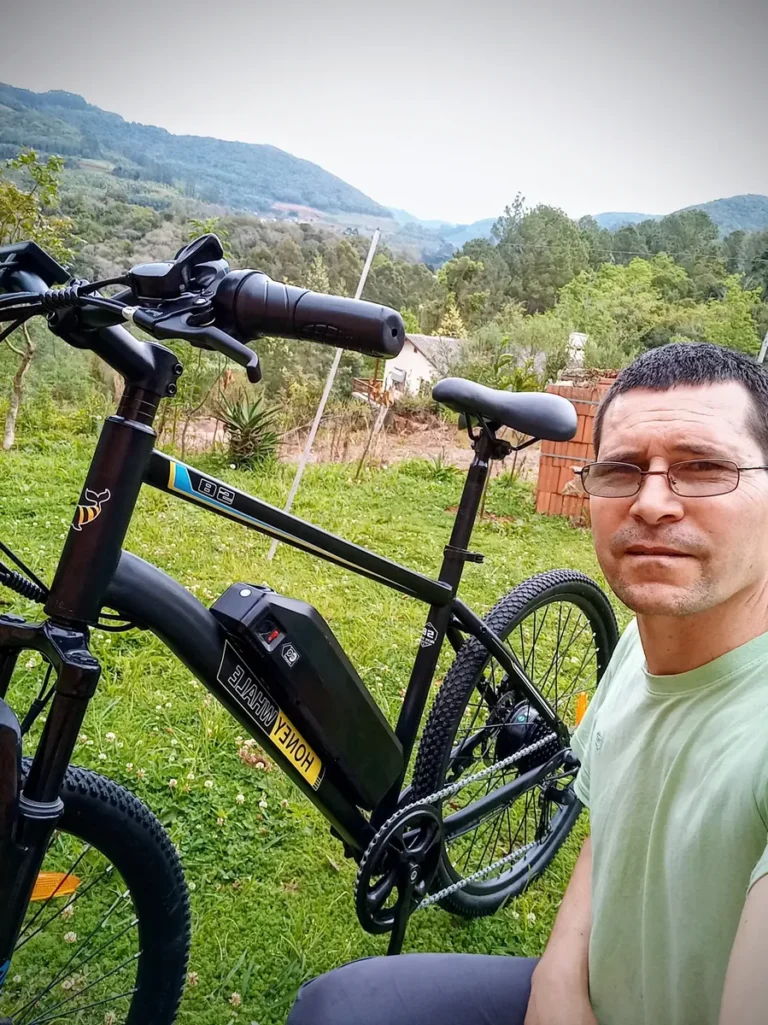 Honeywhale S8 Bicicleta Eléctrica de Montanha Llanta 26 Motor 450W Batería 36V 15Ah 7 Velocidades E-Bike para Todo Tipo de Terreno Estradas y Praias photo review