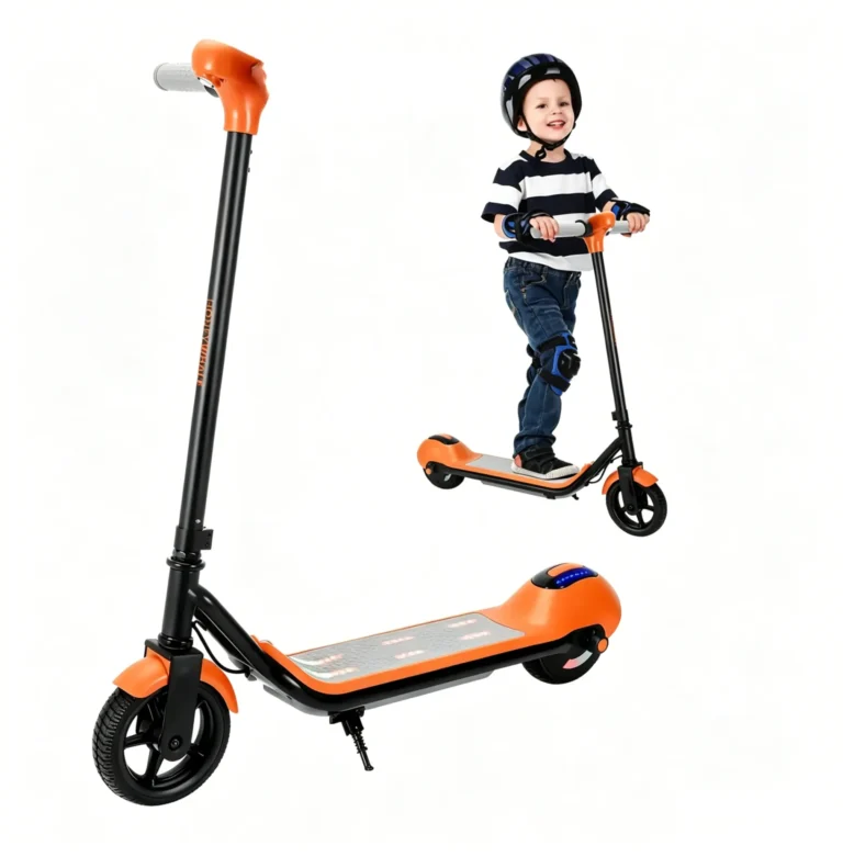 Honeywhale E2 - Patinete Eléctrico Infantil Rosa con Bluetooth