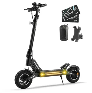 HONEYWHALE G3 Pro Patinete Eléctrico Plegable Negro 48V 1640W con Ruedas 12" y Luz LED