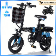 HONEYWHALE S6 PRO-S Bicicleta eléctrica plegable con batería extraíble y 750W
