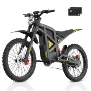 HONEYWHALE BK09 Bicicleta eléctrica para adultos de 19 pulgadas, 2192 W y velocidad máxima de 60 km/h