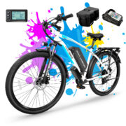 HONEYWHALE S150 Bicicleta eléctrica para adultos de 29 pulgadas, autonomía de 100 km y batería extraíble - Imagen 3