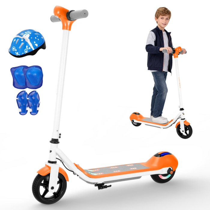 Honeywhale E2 - Patinete Eléctrico Infantil Rosa con Bluetooth