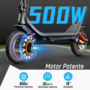 Honeywhale M1 Max - Patinete Eléctrico 500W 36V 7.8AH 32km/h - Image 2