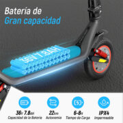 Honeywhale M1 Max - Patinete Eléctrico 500W 36V 7.8AH 32km/h - Image 3