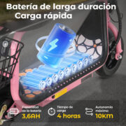 Honeywhale JL006 Scooter Eléctrico Infantil con Luces RGB Bluetooth Motor 300W Batería 3.6Ah y Kit de Protección - Image 3