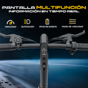 Honeywhale B20 Bicicleta Eléctrica Plegable Motor 350W 36V 7.8AH Neumático 14" Freno de Disco - Image 5