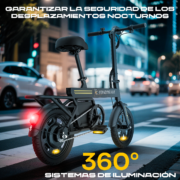 Honeywhale B20 Bicicleta Eléctrica Plegable Motor 350W 36V 7.8AH Neumático 14" Freno de Disco - Image 6
